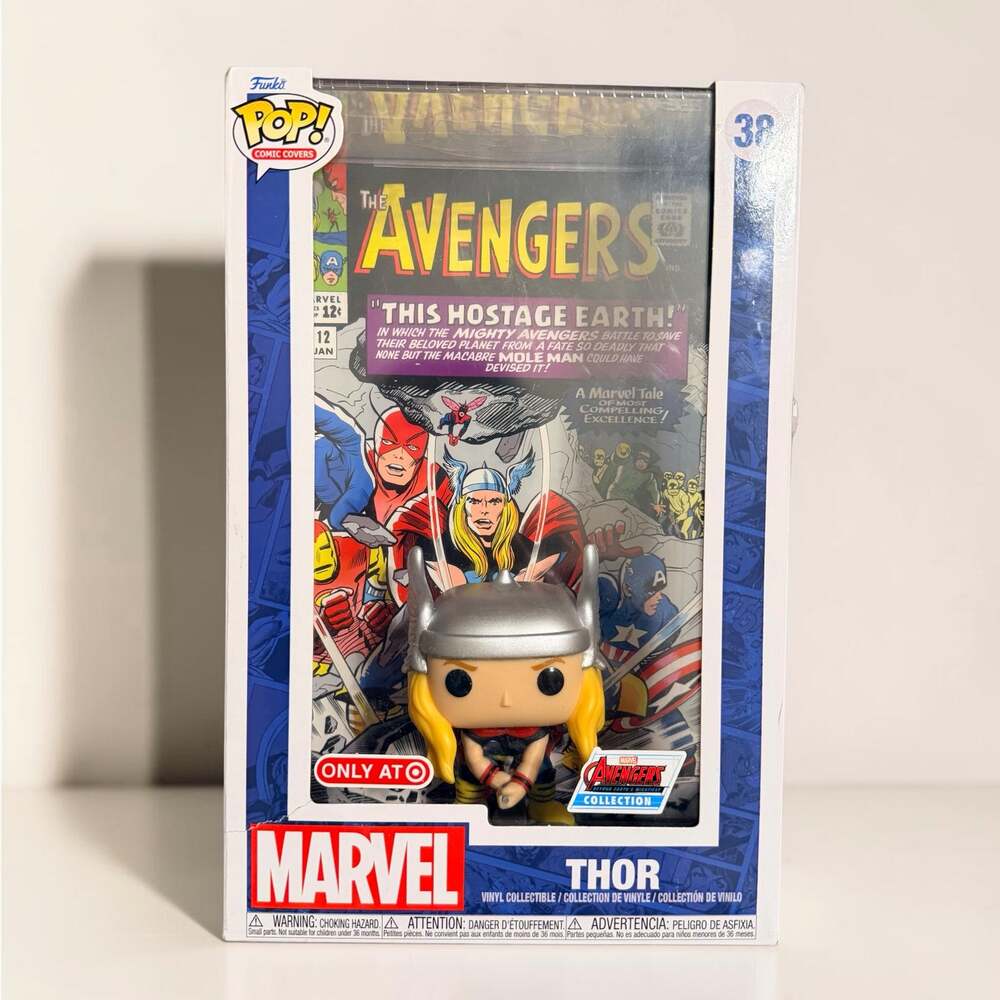 Funko Pop Comic Covers Thor #38 Avengers Target Exclusive Damaged Packaging